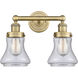 Bellmont 2 Light 15.5 inch Brushed Brass Bath Vanity Light Wall Light in Seedy
