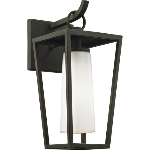 Mission Beach 1 Light 6 inch Textured Black Wall Sconce Wall Light