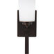 Kemal 1 Light 5 inch Bronze Wall Bath Fixture Wall Light