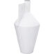 Rabel 17.75 X 16.25 inch Vase in White