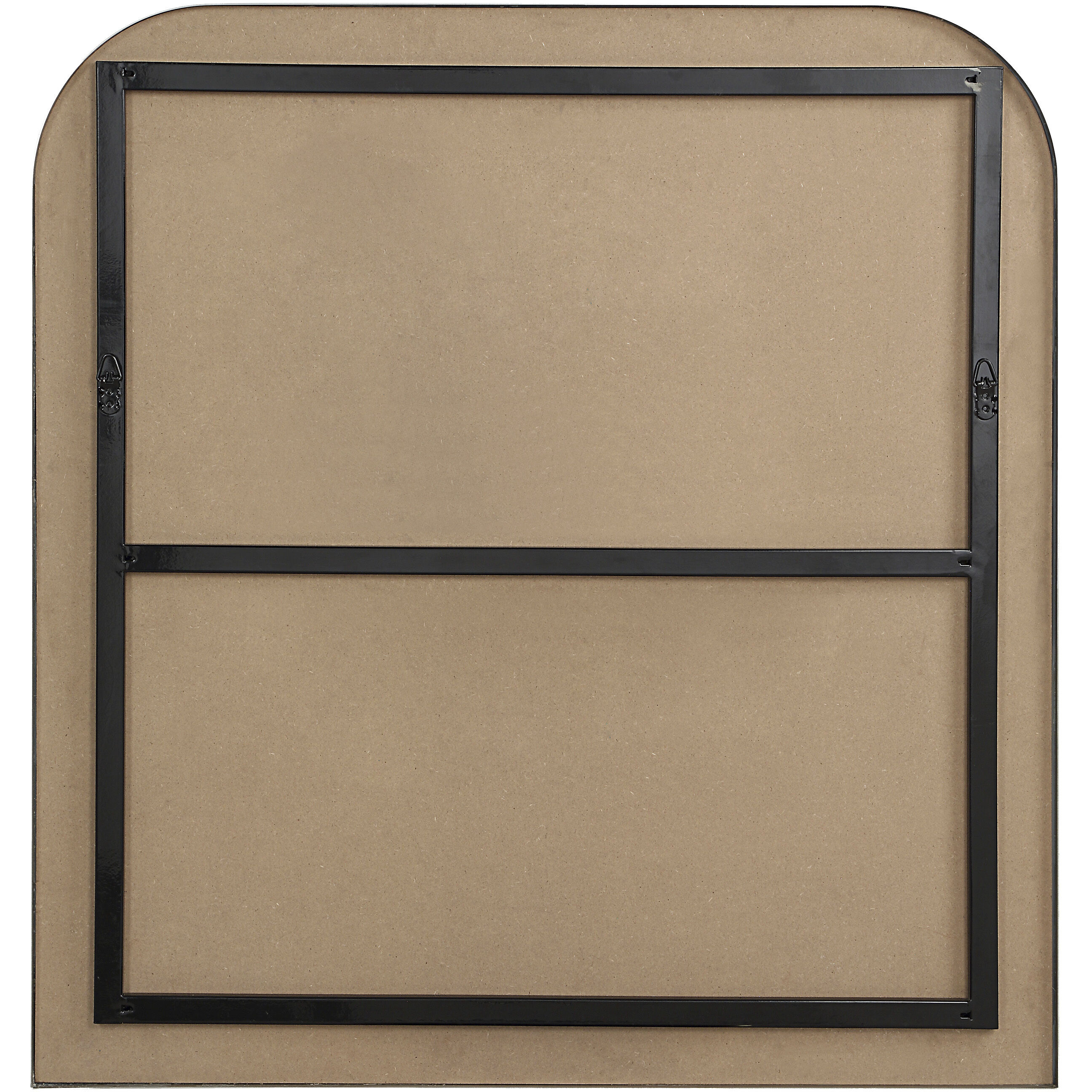 Salma 40 X 38 inch Brushed Nickel Wall Mirror