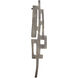 Samurai Twirl Graphite Wall Decor, Small