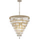 Aurelia's Cove 12 Light 28.5 inch Autumn White Pendant Ceiling Light