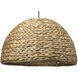 Shoreline 1 Light 22 inch Natural Pendant Ceiling Light
