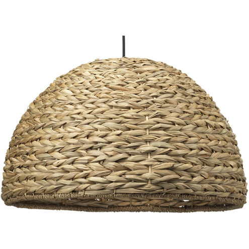Shoreline 1 Light 22 inch Natural Pendant Ceiling Light