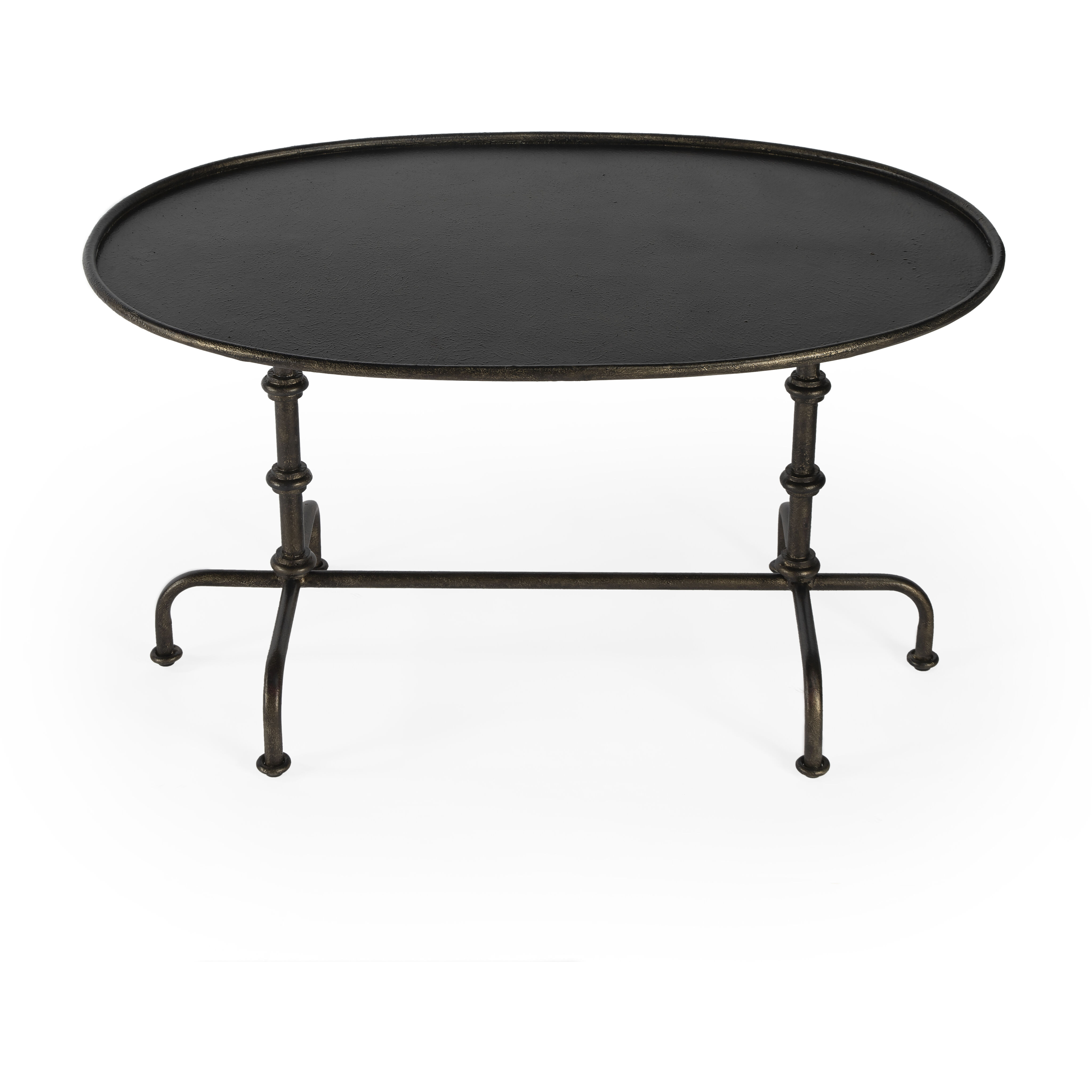 Industrial Chic Kira Metal 38 X 25 inch Metalworks Cocktail Table
