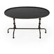 Industrial Chic Kira Metal 38 X 25 inch Metalworks Cocktail Table