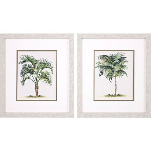 Waterside Collection Green Framed Art