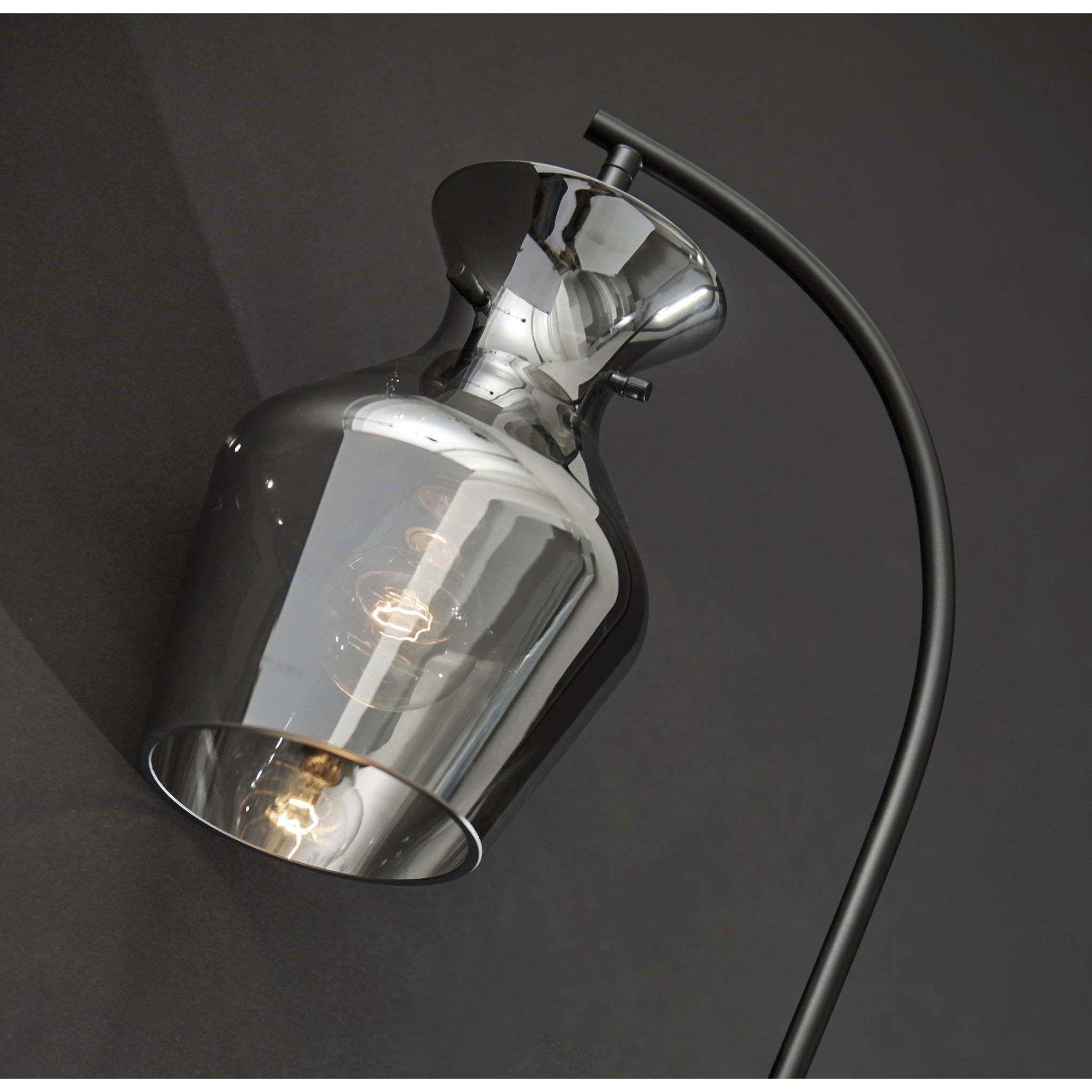 Tate 21 inch 40.00 watt Black Table Lamp Portable Light