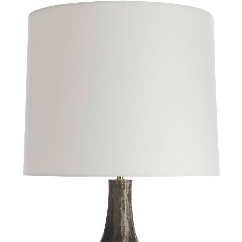Grainger 30 inch 150.00 watt Graphite and Polished Nickel Lamp Portable Light
