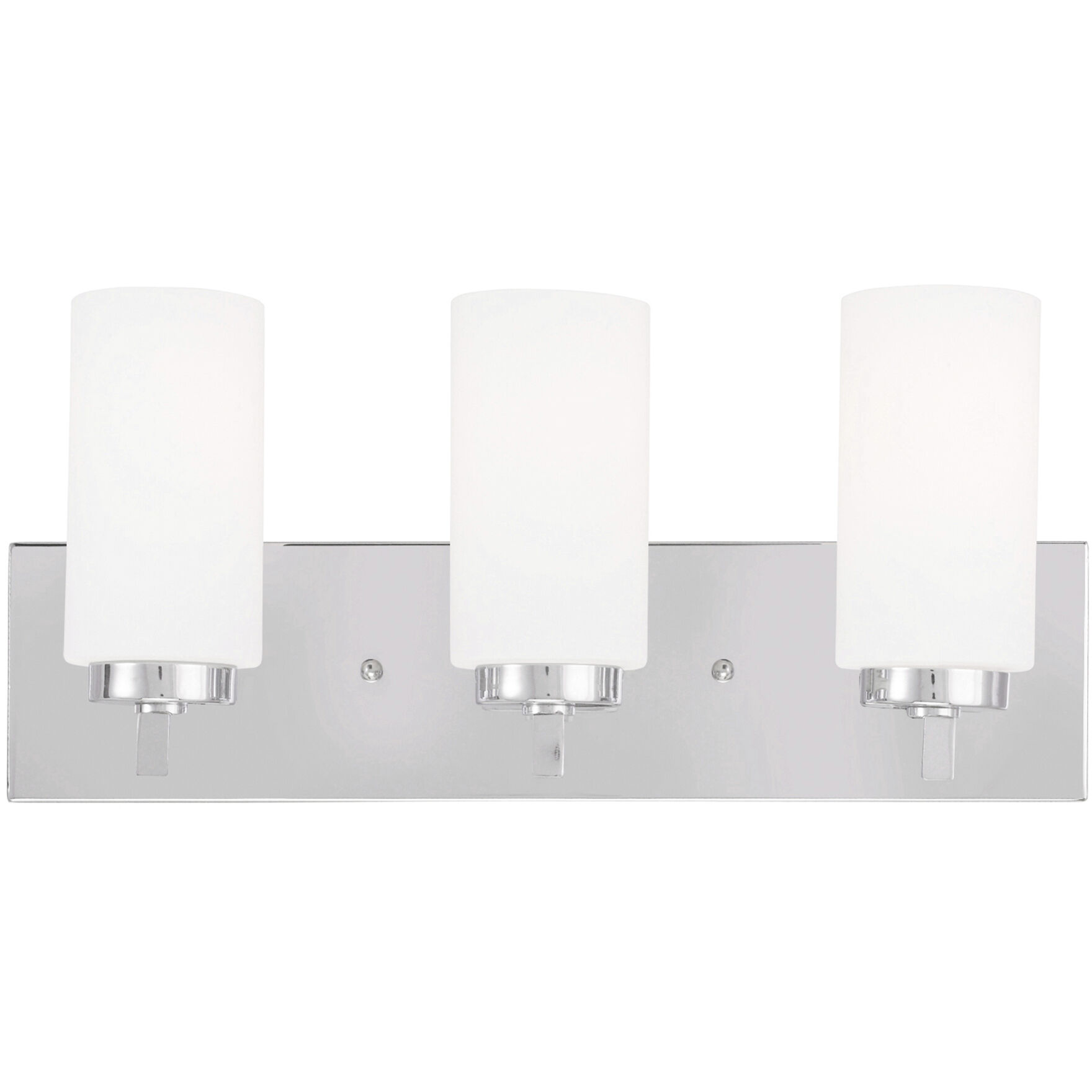 West Lake 3 Light 18 inch Polished Chrome Bath Vanity Wall Light