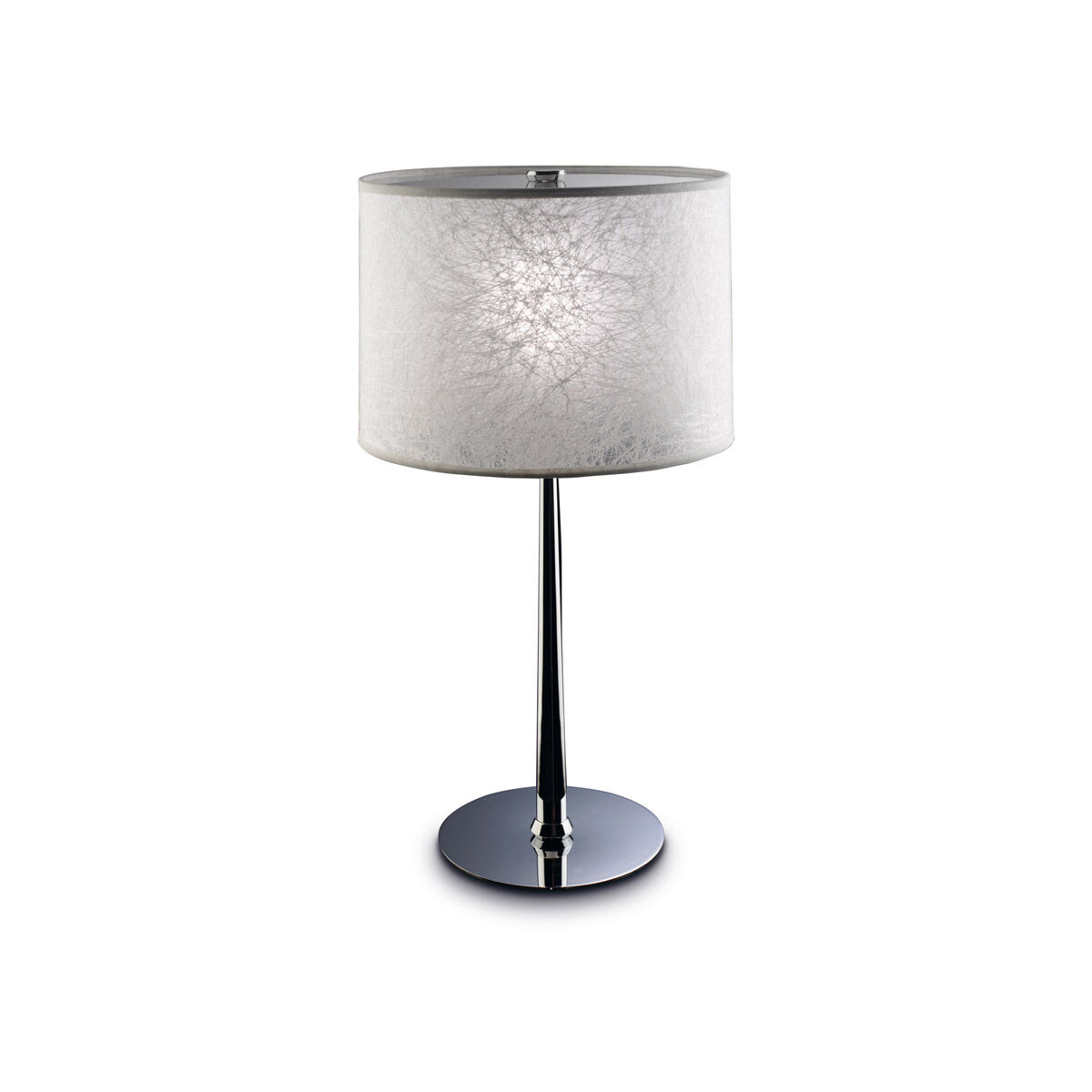 Soul 21 inch 100 watt Chrome Table Lamp Portable Light