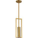 Pauline 1 Light 5 inch Aged Brass Pendant Ceiling Light
