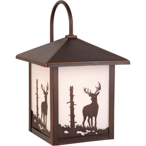 Bryce 1 Light 13 inch Burnished Bronze Outdoor Wall