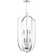 Provident 6 Light 15 inch Satin Nickel Chandelier Ceiling Light