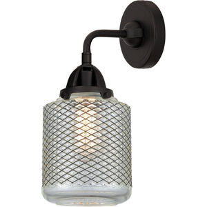 Nouveau 2 Stanton 1 Light 6 inch Matte Black Sconce Wall Light