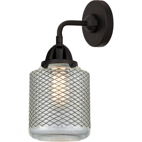 Nouveau 2 Stanton 1 Light 6 inch Matte Black Sconce Wall Light