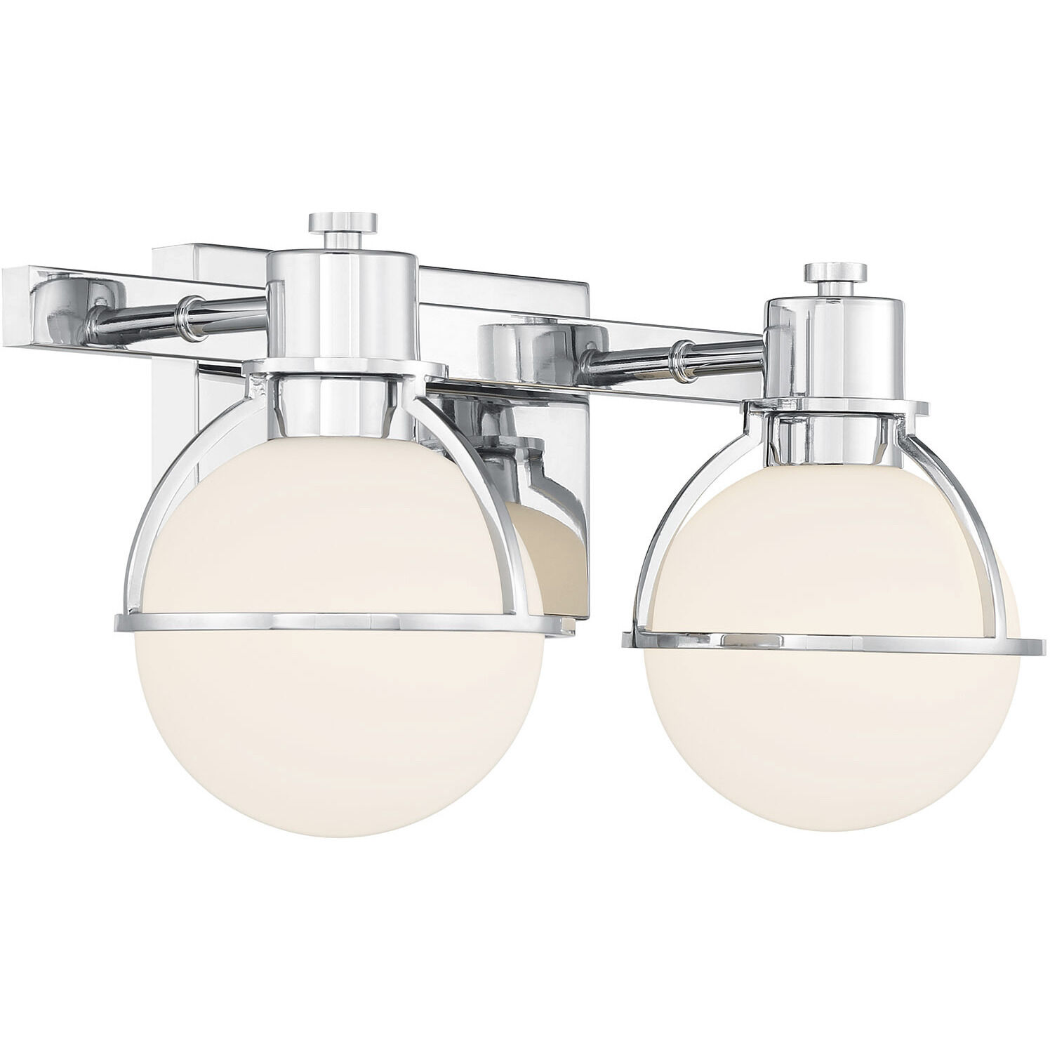 Pierce 2 Light 15.5 inch Chrome Bathroom Vanity Light Wall Light