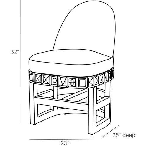 Vargueno White Chair