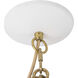 Alora Mood Grant 1 Light 27.63 inch Antique White Pendant Ceiling Light