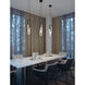Adel LED 4 inch Black Pendant Ceiling Light