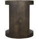 Chrysler 24 X 20 inch Aged Brass Side Table