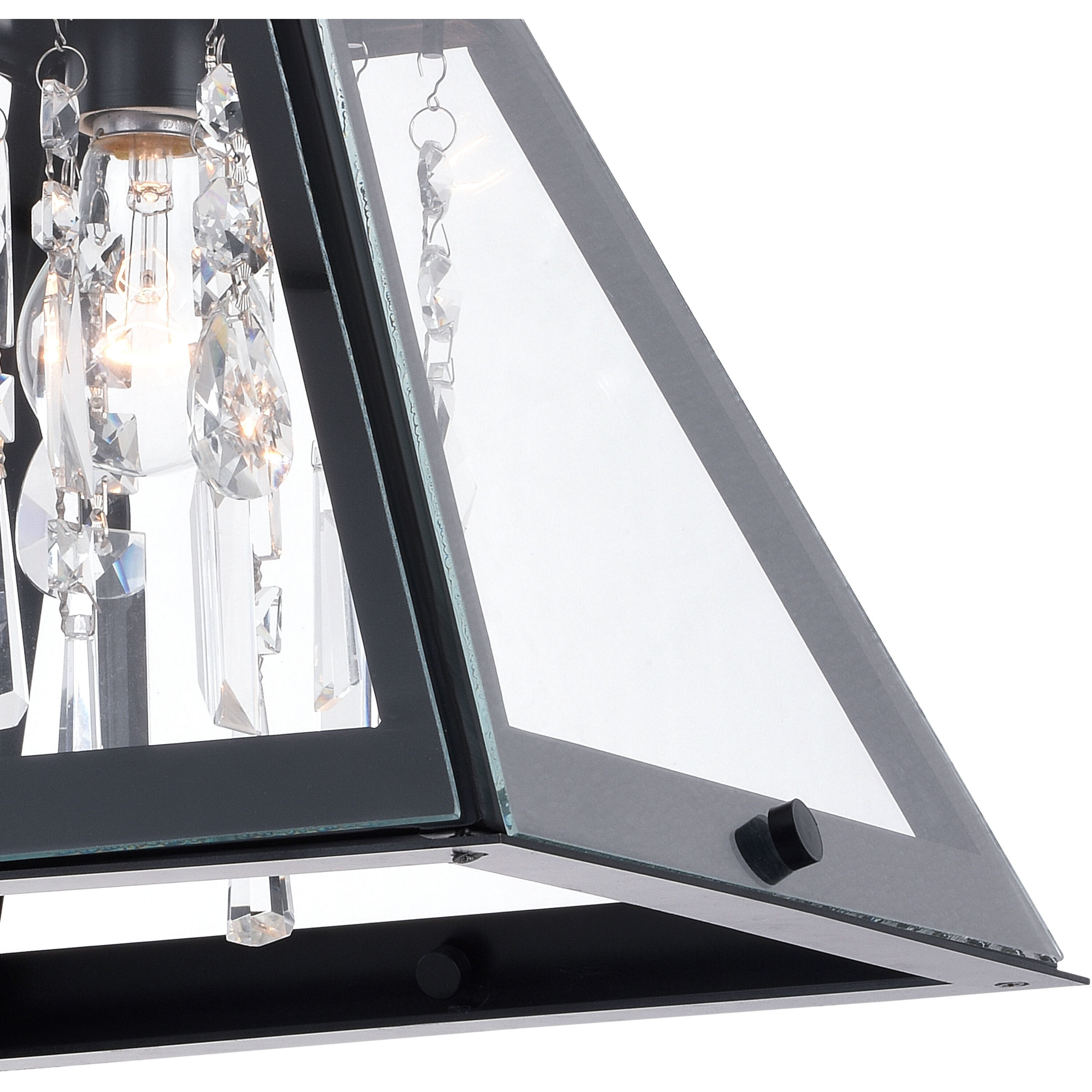 Tremont LED 12.5 inch Matte Black Semi-Flush Mount Ceiling Light