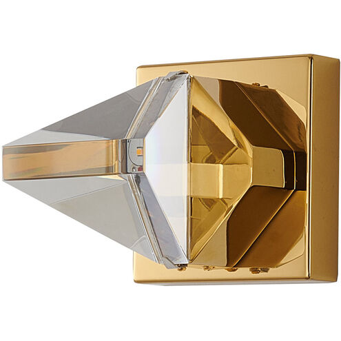 Canada LED 4 inch Brass LED Flush Mount Ceiling Light