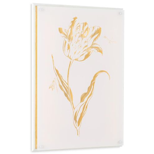 Gilded Tulips Shadowbox