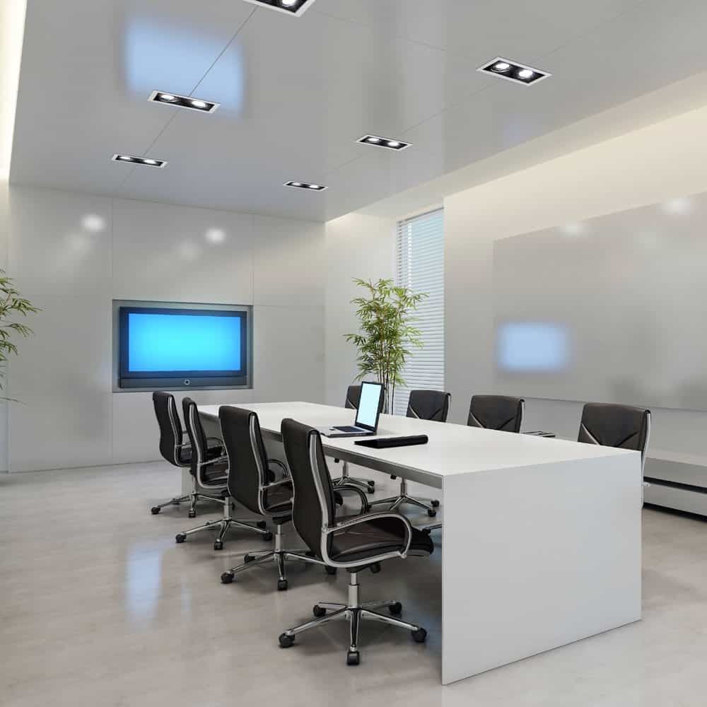 Modulinear Series Black Recessed