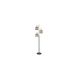 Elena 66 inch 40.00 watt Coffee Floor Lamp Portable Light