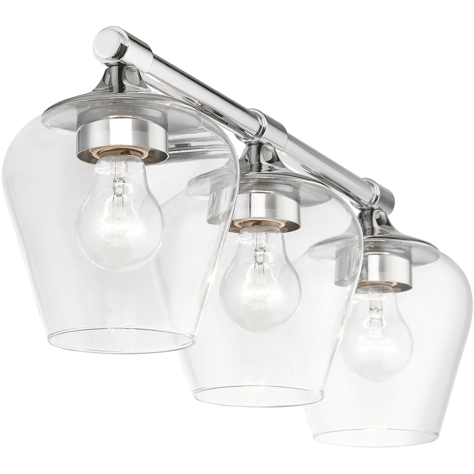 Willow 3 Light 23 inch Polished Chrome Vanity Sconce Wall Light