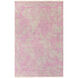 Transcendent 102 X 66 inch Purple and Gray Area Rug, Wool