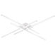 Vega Minor LED 46.5 inch White Flush Mount Ceiling Light