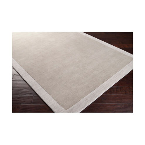 Madison Square 96 X 30 inch Light Gray/Ivory Rugs, Wool