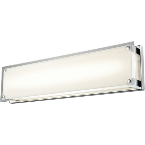Helios AC LED LED 24 inch Chrome Vanity Light Wall Light
