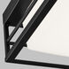 Dearborn LED 12 inch Midnight Black Ceiling Flush Mount Ceiling Light