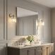 C&M by Chapman & Myers Barstow 1 Light 4.5 inch Polished Nickel Bath Vanity Wall Light
