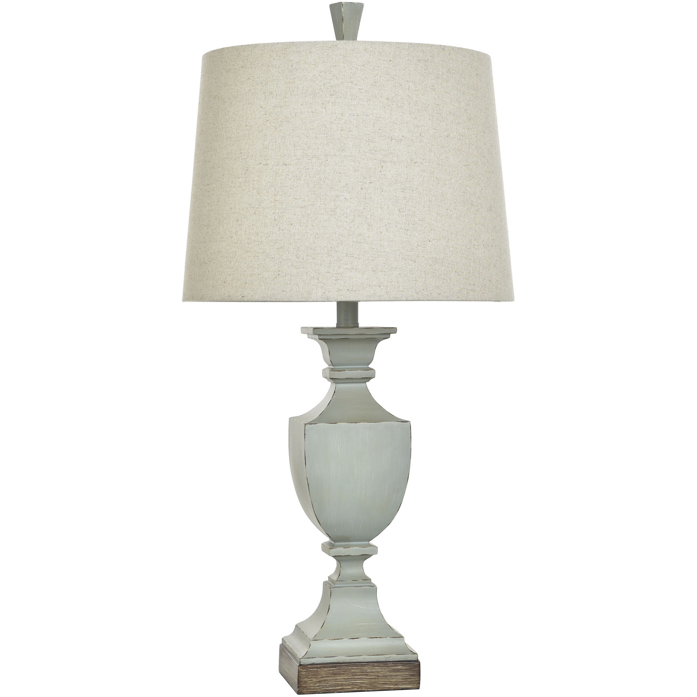 Signature 30.25 inch 150 watt Blue and Brown Table Lamp Portable Light