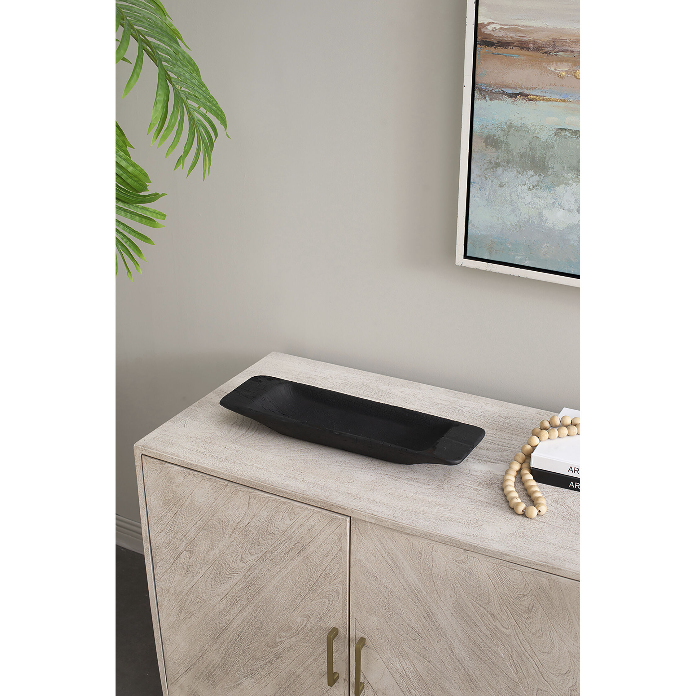 Rectangular Teak Natural Tray