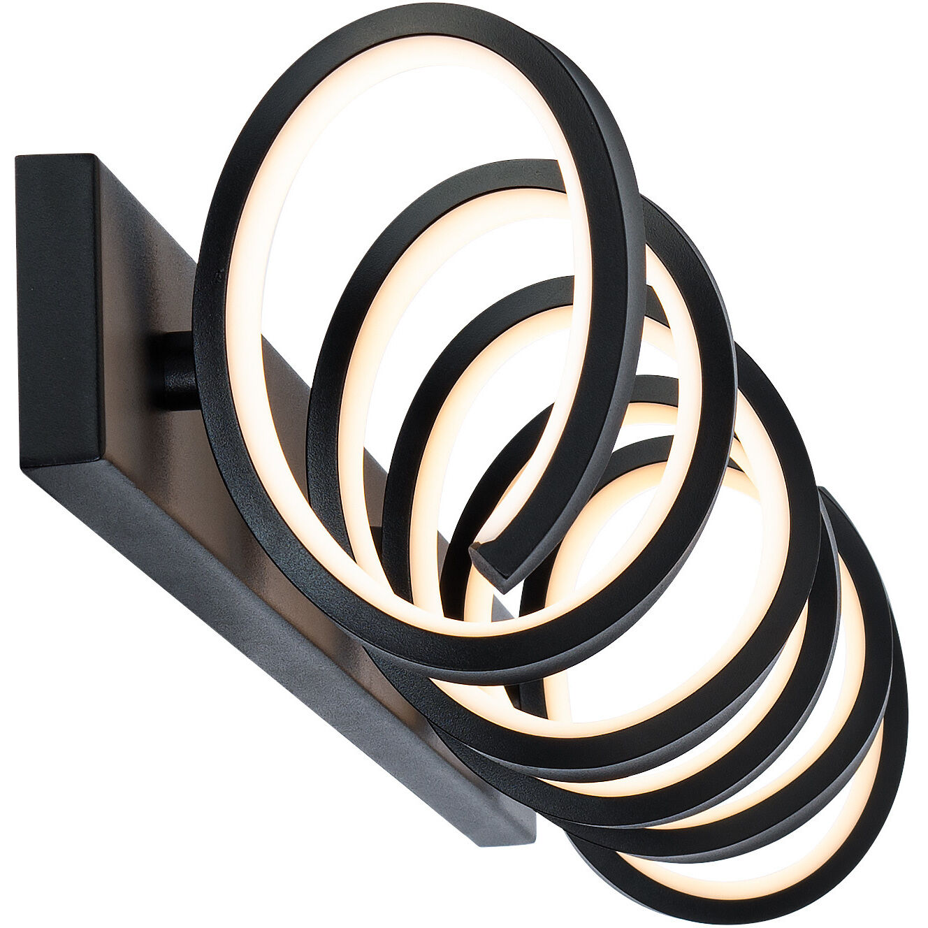 Marques LED 40 inch Black Bath Vanity & Wall Light, dweLED