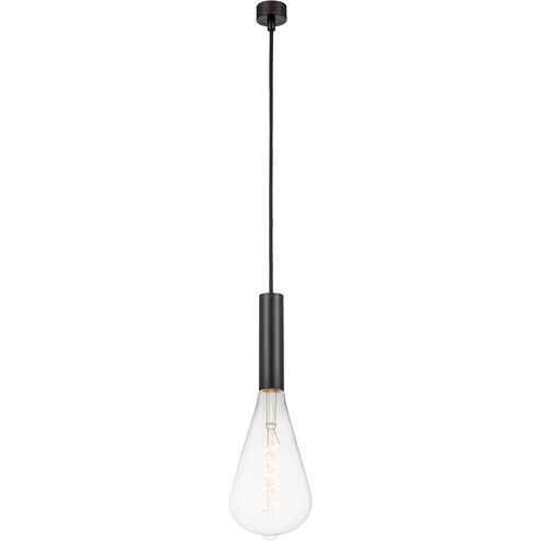 Ballston Edison LED 5 inch Matte Black Mini Pendant Ceiling Light