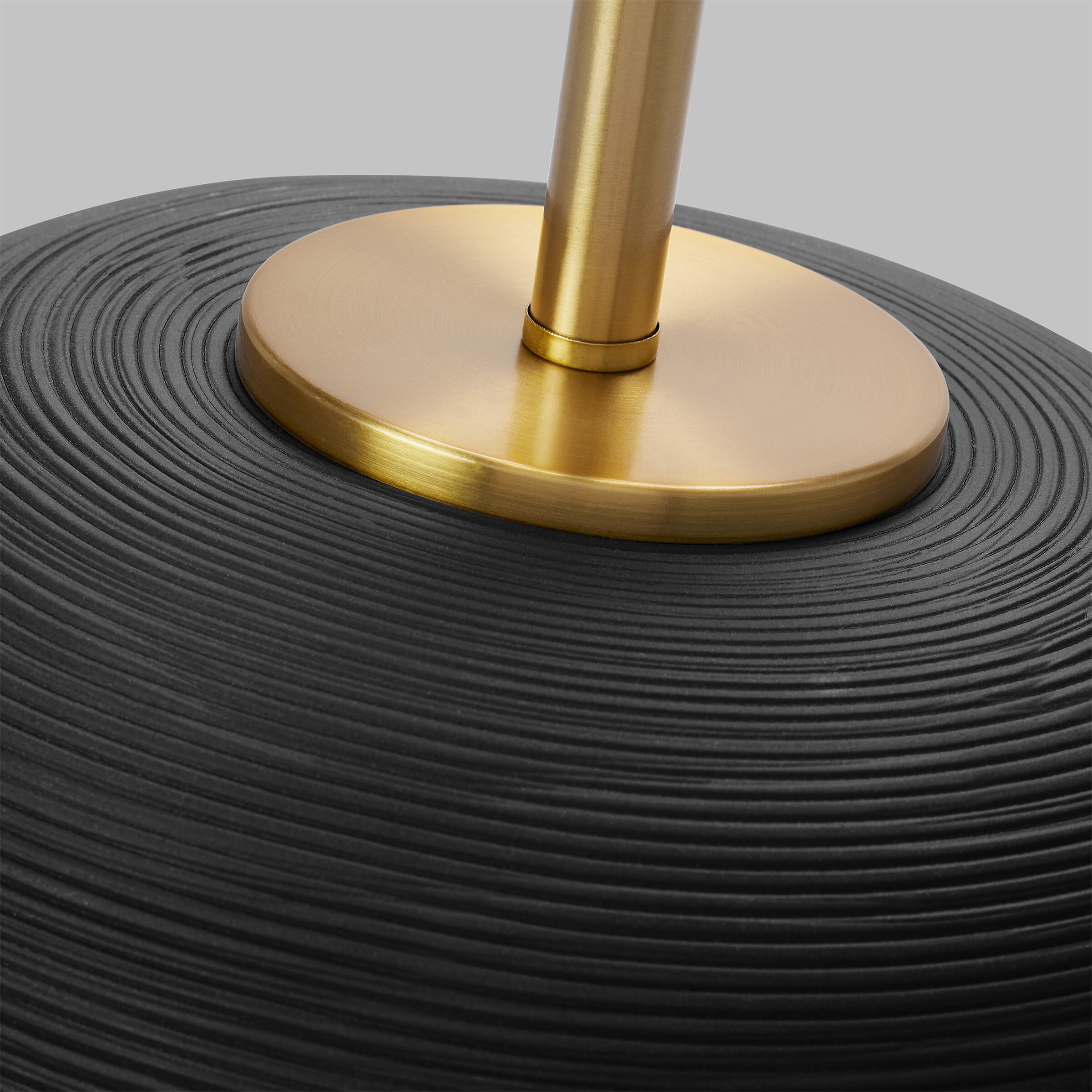 Hable Fanny 22.63 inch 9.00 watt Rough Black Ceramic Table Lamp Portable Light