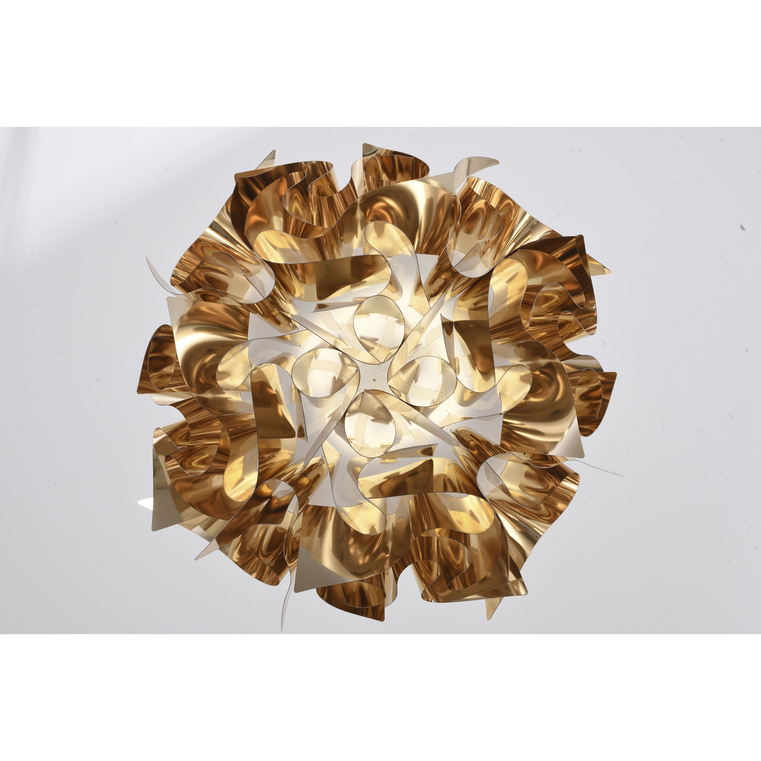 Canada LED 20.8 inch Shiny Gold Chandelier Ceiling Light