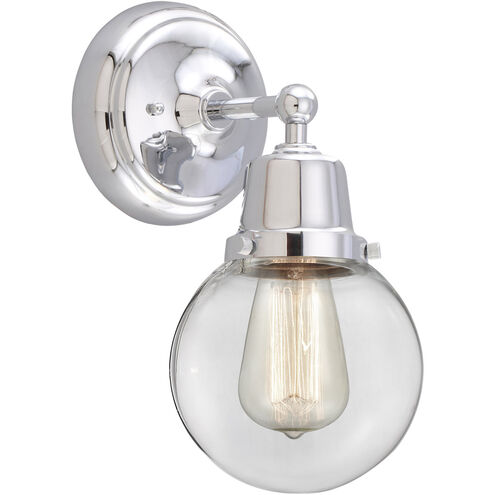 Aditi Beacon 1 Light 6 inch Polished Chrome Sconce Wall Light, Aditi