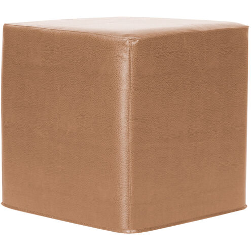 No Tip 17 inch Avanti Bronze Block Ottoman with Cover