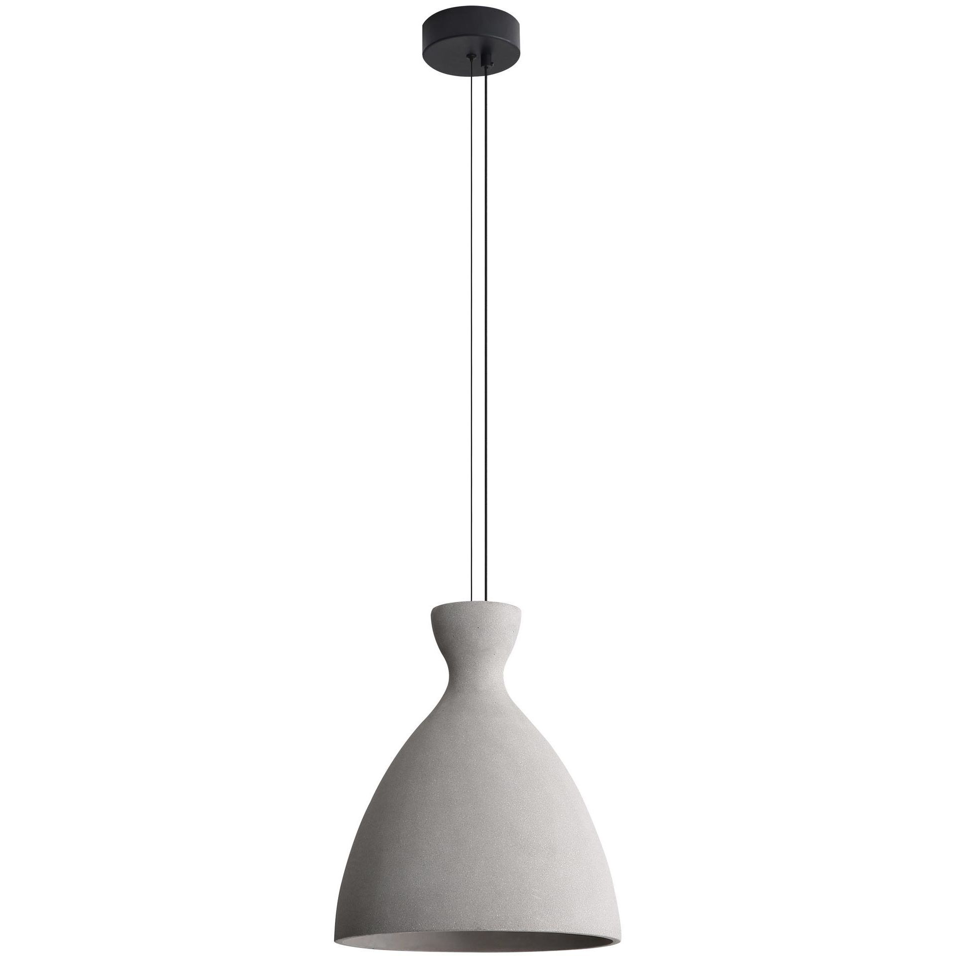 Aethera Pendant Ceiling Light in Grey Cement