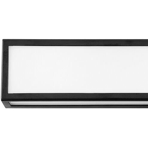 Alto LED 18 inch Black Vanity Light Wall Light, Vertical
