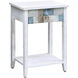 South Shore 25 X 18 inch Multi Color Accent Table