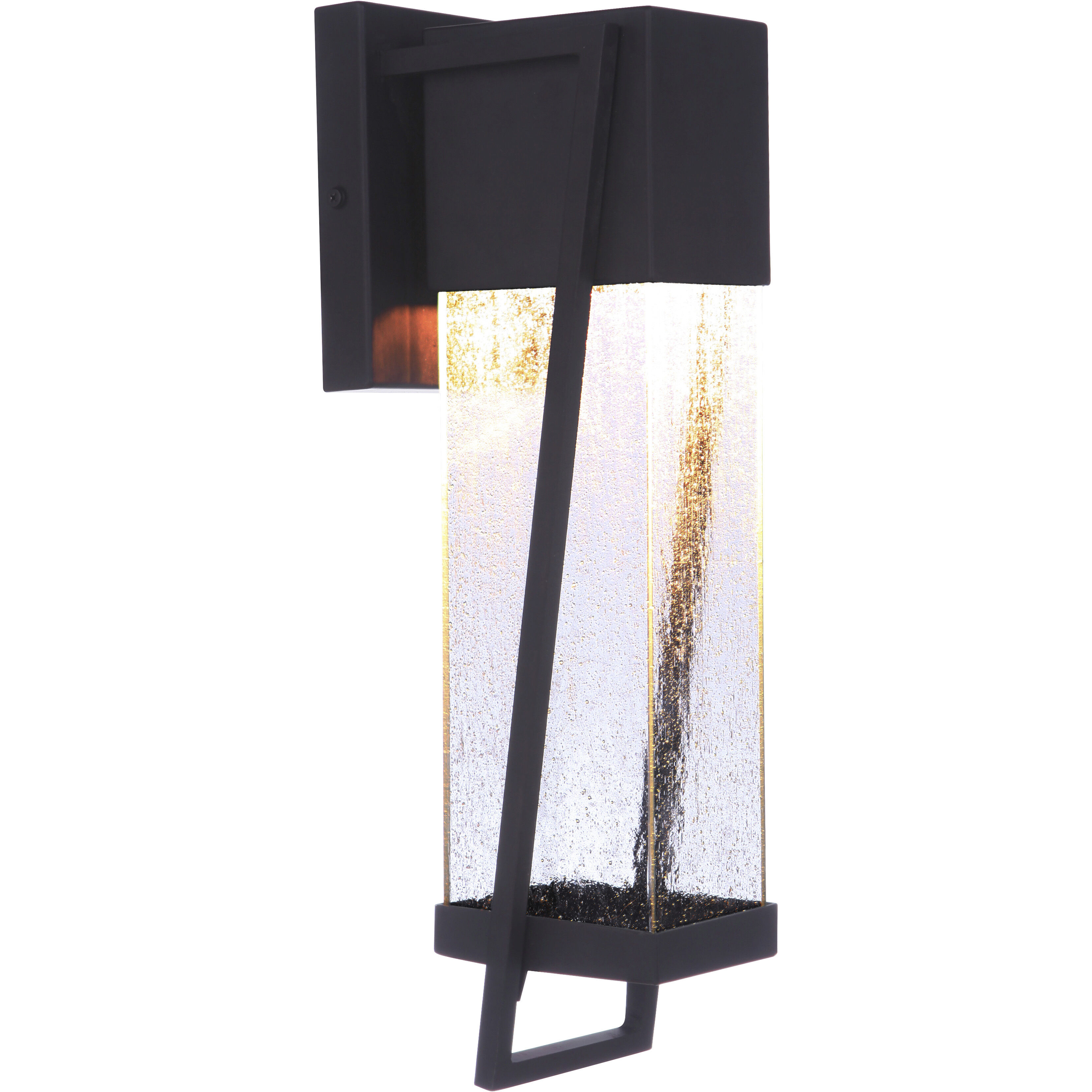 Bryce LED 17 inch Midnight Outdoor Wall Lantern